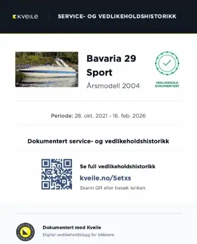 Eksporter servicelogger ved salg